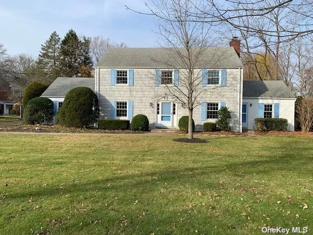 Charming Colonial in Prime Huntington Village Location. Home Features a Cozy Breakfast Nook, Beautiful Kitchen, Large Living Room with Fireplace, Ouaint Office/Study with Fireplace, Large Bedroom with WIC, 3 Additional Bedrooms, Full Bath, Half Bath, Unfinished Full Basement, Hardwood Floors Throughout.