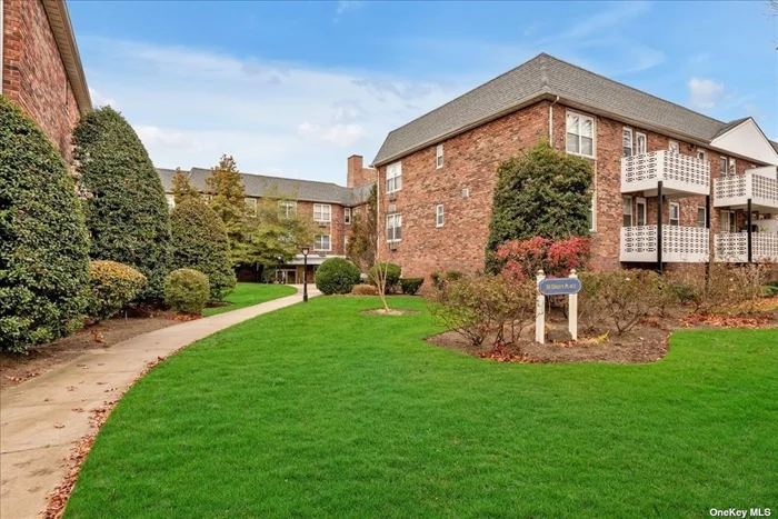 Top floor unit with garden view in the cooperative community of Lynbrook Gardens. The unit features stainless steel appliances and hardwood floors. There is generous storage with five total closets, two in the bedroom. Spacious conjoined living and dining area. Bedroom fits a king bed and bathroom is updated. Washers and Dryers are located in the building. The community lies in the center of the village of Lynbrook and is convenient to the transportation, shopping and restaurants. The grounds include a community pool and a secure lobby. Floor Plan attached.