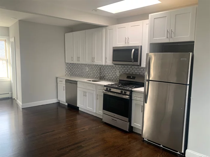 Renovated 1 Bedroom, 1 Full Bath 2nd Floor Apartment. Living Room and Eat-It Kitchen. Shared Use Of Basement With Coin Operated Laundry And Storage.