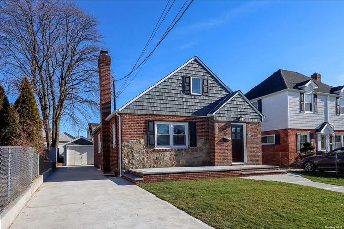 4BR 2BA Cape in Great Location. Like New 100% Brick Cape, Full Finished Basement with OSE, Huge Driveway, Garage, Close to Park, School, Shopping & Public Transportation.