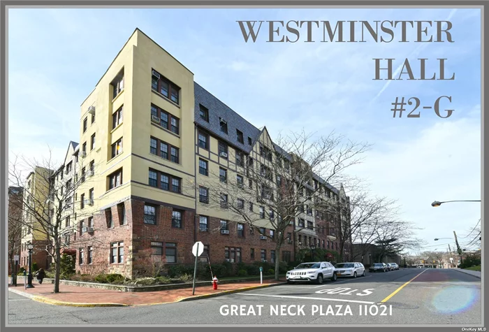 Sanctuary Retreat in Great Neck Plaza: Absolutely Desirable Co-op Apartment #2-G @ Westminster Hall // Location is Stellar // 1 Bed-1 Bath first time on the market in 20 years // Spotless // Washer-Dryer Permitted // Available Furnished as Shown, with a Cool Artistic Global Decor // East Wing-Courtyard View // High Ceilings // Large Renovated Eat-In Kitchen // Renovated Bath with a Window // Elevator-Live In Super-Resident Courtyard-Access Ramp // Great Neck S or N // Baker // Access to Great Neck Parks, Libraries + Culture // Right in Town but feels like the Upper West Side // $949 monthly includes: Heat, Hot H20, RE Tax // Your Cat is also Welcomed! // So Beautiful, Best of the Best! // Yes, I&rsquo;m repeating: Available Furnished:) // Immediate STYLE awaits!!