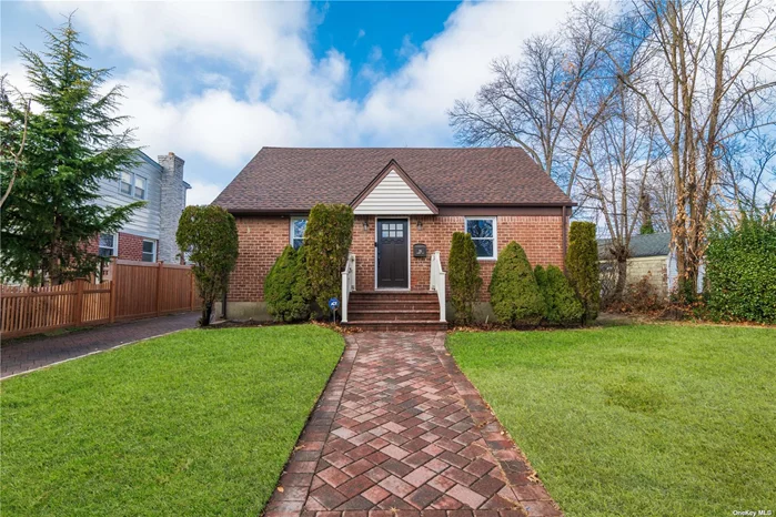 THIS PHENOMENAL FULL RENOVATED- TOP TO BOTTOM- EXPANDED CAPE BOASTS 5 BEDROOMS, 3 FULL BATHS, FULL FINISHED LEGAL BASEMENT, CENTRAL AIR, GAS HEATING,  HARDWOOD FLOORS THOURGHOUT, NEW ROOF, RING CAMERA, BONUS 2- 4K INCH TV&rsquo;S, DETACHED GARAGE, TOO MUCH TO LIST! WILL NOT LAST! DREAMBOAT EDITION! A MUST SEE!