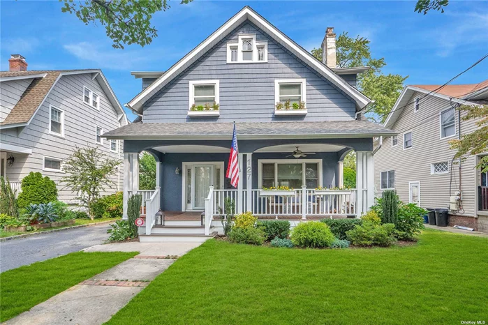 Completely updated & pristine front porch colonial. Constructed for today&rsquo;s modern living while perfectly sustaining the stunning charm of yesteryear. The 1st floor boasts a designer eat-in-kitchen, dining room, large living room with stone fireplace, and half bathroom. Upstairs you will find a luxurious primary bedroom with plenty of closet space and an en-suite bathroom. 2 additional bedrooms and full bath. Full basement, very close to town.