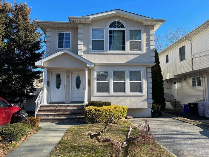 Fantastic investment opportunity: Legal 2 family  Unit 1: MBR w/MB, BR, Full Bath, EIK, LR/DR combo + Full Basement with Bonus Room Unit 2: MBR w/MB, 2 BR, Full Bath, EIK, LR/Dr combo Both units washer/dryer and private driveway.