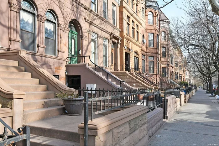 Lovely Expanded Brownstone in the heart of Crown Heights. This home features a 7x20 extension on the first two levels and a beautiful fenced in yard. There are charming wood floors and fireplaces that date back to 1899. The dwelling is currently zoned as a Legal 2 family with 4585 sq. feet of living space and an interchangeable layout which leads to the possibilty of a tremendous long term investment. Close to Kingston Ave. A and C station as well as Nostrand Ave LIRR Station.  Enjoy the restaurants, shopping and museums of Beautiful Crown Heights and make this your home. More photos to come!