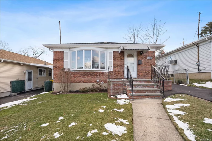 Welcome to this beautiful turnkey single-family ranch in the heart of Bayside! This house sits on a larger 40X110 lot located on a quiet treelined cul-de-sac. The home offers 3 bedrooms 2.5 baths, a fully finished separate entrance basement with a summer kitchen/wine cooler, and a detached garage. In addition, you will also find hardwood flooring, a gourmet kitchen with quartz countertops and stainless steel appliances, as well as Italian floor tiles in the bathrooms. Brand new hot water tank, asphalt paved driveway, and dryer! 15 mins to the Bayside LIRR/Bell Blvd. 2 blocks from Northern Blvd/Q12 bus (direct to Downtown Flushing) and easy access to all highways! Conveniently located near restaurants, cafes, shopping, parks, and more! School District 26.