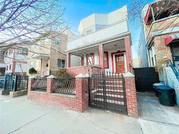 A true family home! This home has been owned by the same owner for 28 years. Well maintained and regularly updated. This charming colonial 2 family home has tremendous curb appeal with brick and iron fencing along with a raised brick pillared open porch. Upon entering you will notice this home boasts interior colonial trim moldings throughout. This ample-sized home has 4 bedrooms per unit one of which can be turned into a formal dining room. Each unit has access to its own private outdoor space. With lots of closet space throughout and an eat-in kitchen, this home provides tons of great space and flow for any family. Homes like this do not hit the market often. Schedule your private tour or join us at our first open house!