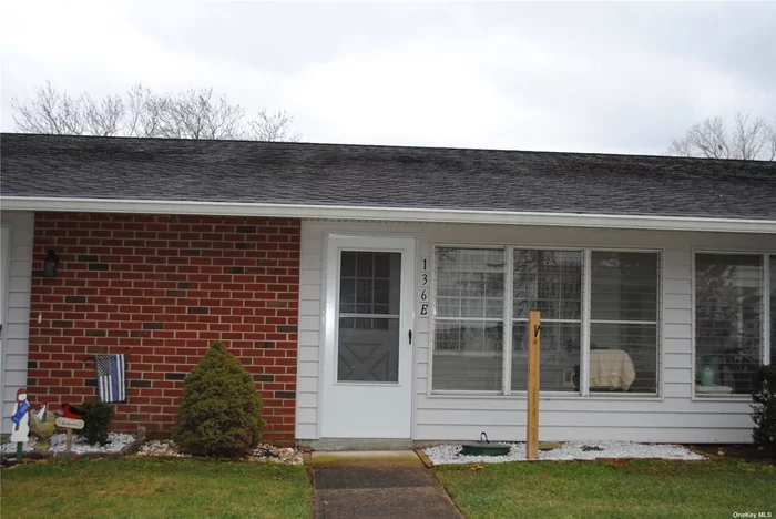Very nice one bedroom in Leisure Village. Great counter-top space in kitchen with an opening to living room makes this one perfect for entertaining. Spacious rooms and lots of closets. Updated air conditioner, kitchen, appliances, and new vinyl siding.