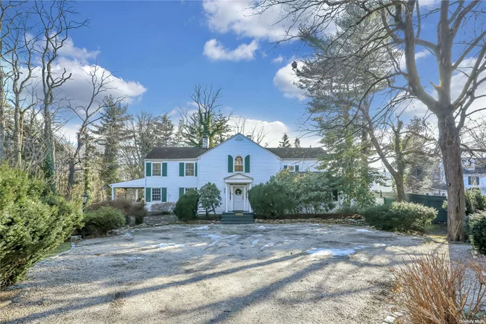 Old World Charm! Built in 1838, this charming home on lush .70 acres has been renovated with today&rsquo;s amenities and still holds the charm of yesteryear. Large entry foyer with original wide plank flooring welcomes you. Entertain in the large living room and formal dining room. 1st Floor bedroom & den. Master suite with cathedral ceilings and fireplace, ensuite bathroom & walk in closet. 2 additional bedrooms & full bath complete the 2nd floor. 4 Beautiful fireplaces, LED recessed lighting, new CAC. Berry Hill Elementary, Southwoods Middle. Close to railroad, dining & shopping.