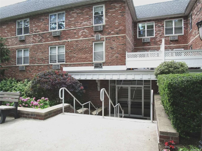 Sale may be subject to term & conditions of an offering plan. Premier Lynbrook Gardens Co-op Elevator Bldg. takes you to 1st FL of this recently Renovated modern 2BR/jr.4 Apt plus Terrace, One Remodeled FBTH. Kitchen includes Stainless Steel Appliances, Quartz countertops, ceramic wood plank floors, Kit. window overlooks Pvt Terrace, hardwood floors throughout, LR/DR Combo, Storage Rm included Approx. 4x5 sq. ft area, Near LIRR, Shopping, Assigned Parking on premises. Sorry NO PETS ALLOWED!!!
