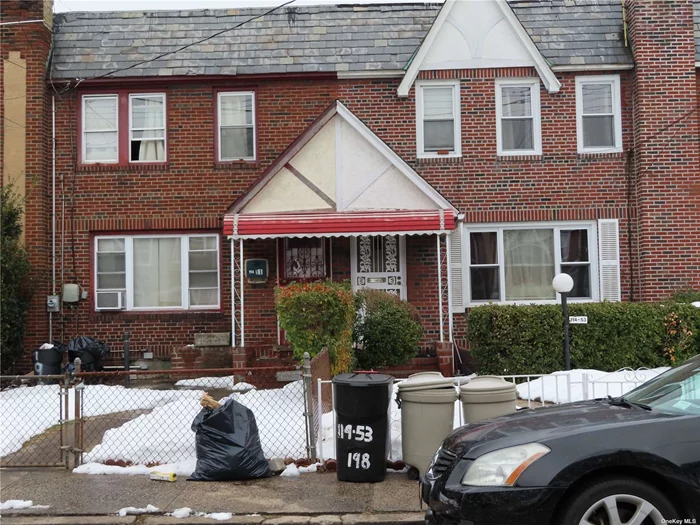 3 Bedroom Tudor, wood floors throughout, community driveway in rear of house. Q83 bus on Murdock Ave.