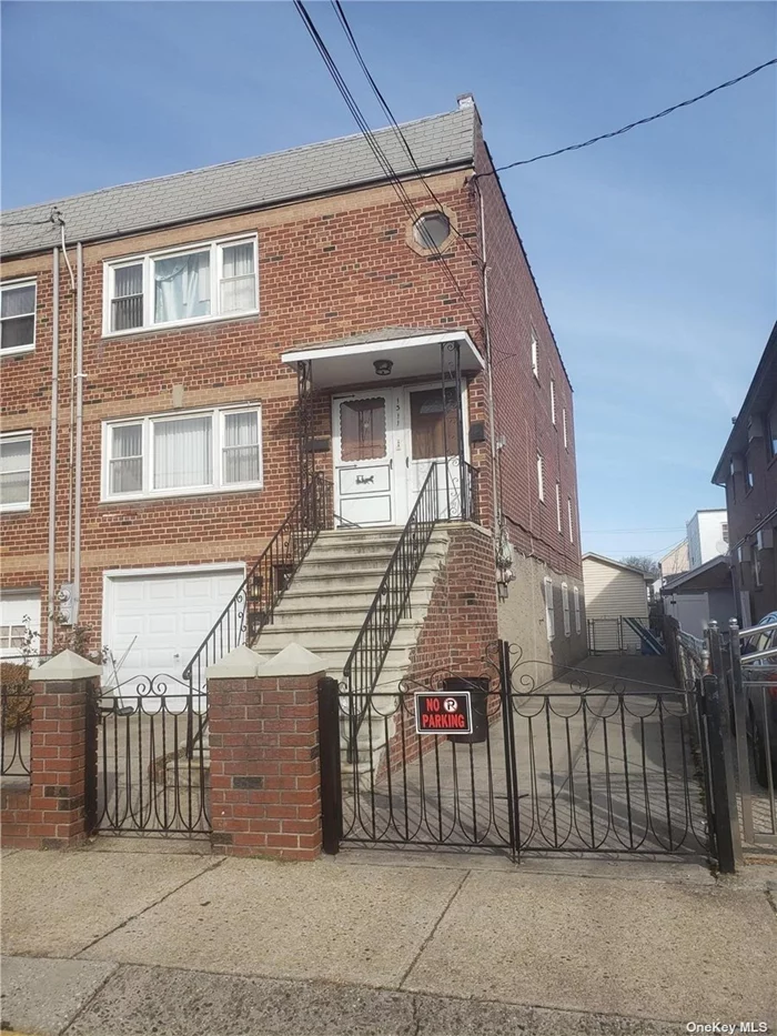 Amazing Location in Canarsie, This magnificent legal 2 family, brick, SD house is one of a kind! Great Investment Opportunity! In ready, moving condition, 3085 sqft GLA and  lot size 30x101.5 . 3 Level building, NO basement, 6 rms/6rms/3 rms with front ATT 1 car garage and Long PVT for 3-4 cars and 2 boilers. 1st Fl: great condition & spacious 3 rm recreation area, full bath, utility room, access to private yard. 2nd & 3rd Fl, each unit features : 6 rooms/3 boxed bedrooms, 1.5 bath, spacious LR, Formal DR, EIK.