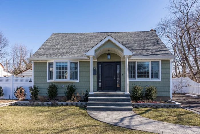 Welcome Home To 90 Cardinal Road In Levittown! Island Trees School District! This Expanded Cape Was Almost Fully Updated In 2019! The First Floor Features Radiant Heating Throughout, Your Living Room, Dining Room, Beautifully Updated Eat-In Kitchen With Stainless Steel Appliances, Quartz Countertops, & Wine Fridge In The Island, Updated Full Bathroom, & An Additional Den/Office. Upstairs Features Hardwood Flooring, 3 Bedrooms, Including Your Primary Bedroom With Walk-In Closet, & Updated Full Bathroom In The Hall. The Large Basement Is Fully Finished With Plenty Of Storage Space, Laundry Hookups & The Utility Closet. Also Featuring A Huge Deck With Ceiling Fans, 1.5 Car Detached Garage, Generator Hookup & Plenty Of Yardspace To Entertain! Additional Updates Include Your New Roof (2019), Siding (2019), Andersen Windows (2019), New Driveway, 200amp Electric (2018) & So Much More! This Home Is Truly A Gem In Every Way. Don&rsquo;t Wait, This Will Fly! First Showing Friday 2/11 2-4:30pm By Appt.