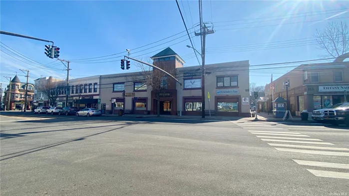 Townsend Square! The showcase office and retail building in the hamlet of Oyster Bay. 370 sqft, 2 separate rooms to design as you wish. Closets, efficiency kitchen, Energy Start Ductless Split for heating and cooling. Access to rooftop common area. Perfect satellite office. Adjacent to established and active businesses in and around Townsend Square. Close distance to train, local park, beachs and shops and restaurants. Landlord flexible to create space to compliment tenants business.