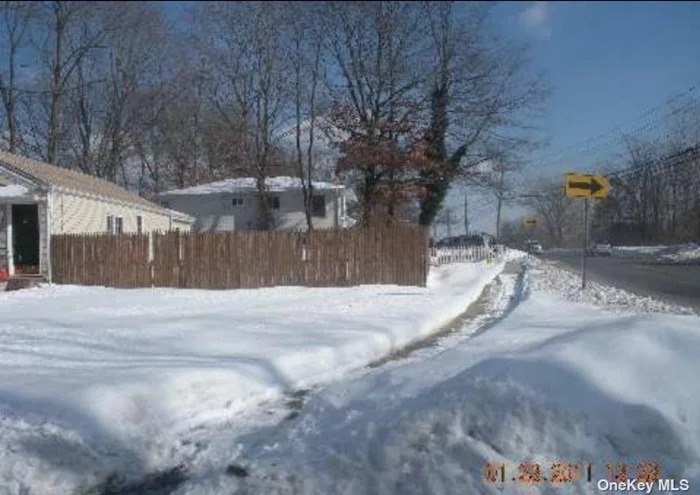 Calling all builders and developers!!!! Incredible Opportunity!!!! Perfect flat lot inches away from Ronkonkoma hub project Seller will not sell subject to building permit.