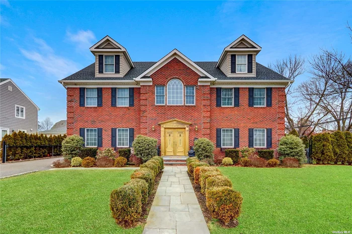 Experience this one of a kind unique, grand, and luxurious Brick Colonial Home In Garden City!!!! Newly incredible, charismatic, and special Interior Design - constructed in 2013. This Wonderful Home features 4 Bedrooms, 4 Bathrooms and 2 Half Bathrooms. Complete marble flooring in basement, kitchen, and foyer entrance with installed radiant heated system. Spacey-open Lay-Out in the Living Room w/Fireplace and a Formal Dinning Area. Piano Room and Grand Circular Hardwood Staircase. Modern Kitchen includes an Oversized Center Island, Granite Countertop, Stainless Steel Appliances and comfortable dining/eating area. High Ceiling entry Foyer that gives a warm welcome to all that enter. Hardwood Floors, C/A, Gas, Heat & Cooking. Full finished basement with two window EXIT, Entertainment Room, Spa room with Sauna. Full finished Attic with Open Space and Extra Guest Room+Power Room. Two cars garage with attic and cabinets for storage.Make This Your Dream Home! Don&rsquo;t miss out on this one!
