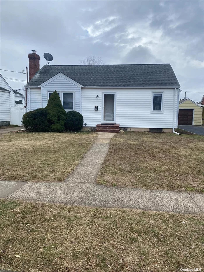 2 Bedroom, 1 Bath Whole House Rental, Freshly Painted & Newly Finished Hardwood Floors Throughout, Full Unfinished Basement w/ New Washer/Dryer, Detached Garage For Storage, Gas Cooking