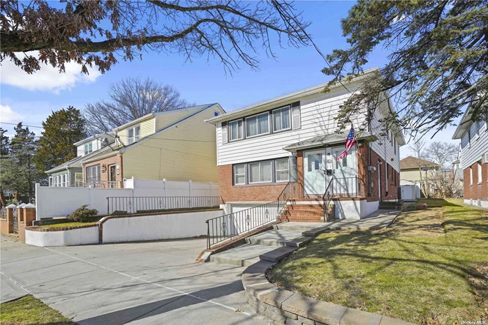 Priceless. This legal 2 family duplex sits on a 40&rsquo; x 100&rsquo; lot and boasts a 26&rsquo; x 48&rsquo; building size on a quiet street right on the border of Flushing and Kew Gardens Hills. The 1st and 2nd level each feature (3) bedrooms, (1) living room, (1) kitchen, (1) dining room, and (1) bathroom. The basement also offers (2) additional rooms, (1) full bathroom, and a two-car garage. Move right in as this home has been beautifully maintained and owner occupied over the years - and Delivered Vacant. Centrally located in the heart of Queens, this property is within minutes from Main Street, Queens College, LIE, Van Wyck, Cross Island, Queens Botanical Garden, Queens Museum, Flushing Meadows Park, Citi Field & more. This is the perfect home!