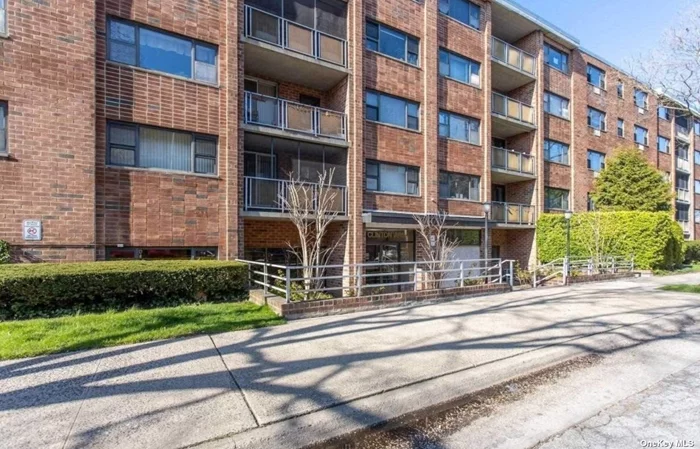 Sponsor unit. No Board approval. well maintained 1 bedroom apartment. with private terrace. maintained kitchen and bathroom with some updates. live is super and laundry rooms on each floor. assigned parking available. close to public transportation, restaurants, shopping. wiinthrop and the courts.