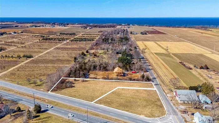 5295 Bridge Lane, Cutchogue NY - .92 acre building lot PLUS 25295 CR48 .92 acre building lot... total of 1.8 acres for residential development. Two single-separate lots being sold together. Level and cleared - conveniently located not far from LI Sound and Bay Beaches, village of Cutchogue and popular Love Lane.