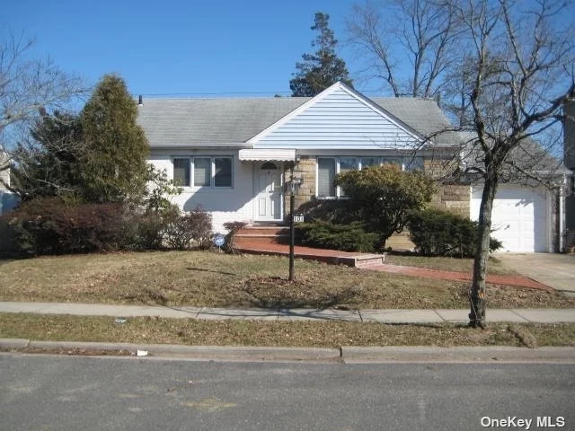 Mid-Block Syosset Ranch with 3 bedrooms, 1 FULL and 1 HALF bath, EIK, Living/Dining Room, Hardwood Floors. Finished heated basement comprising of DEN and a Home-Office. Central AC, Attached Garage, Large Wooden Deck and Fenced Backyard. Taxes have been grieved for 2022-23 and reduction Settlement already received.