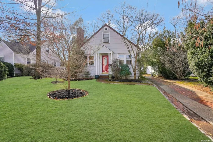 Charming and beautifully maintained ranch home located mid block. Open living room/dining room area with fireplace and hardwood floors that have recently been re-finished. Lovely updated kitchen with stainless steel appliances. Primary bedroom and 2 additional bedrooms all located on main level with a full updated bathroom in hall. Staircase up to a fully finished attic with additional living space. Gorgeous railing leading down to the large fully finished basement with separate rooms to be utilized as office space or storage and a full bathroom as well. Laundry is located in basement. There is a one car detached garage at the end of the driveway. Large backyard space with plenty of room for entertaining, especially on the large deck off the side door of the living room. Home was recently painted in the interior and exterior. All appliances purchased within the last 5 years, hot water heater brand new. This home will not last long, do not miss this opportunity!