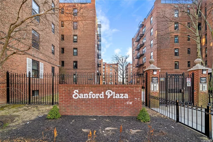 Nestled at the lovely and prestigious Sanford plaza is the charming 1 bedroom corner unit. Boasting with natural light makes unit #32 truly inviting. With updates throughout, this home is nothing less than move-in ready. This unit sports a renovated kitchen and appliances, well-maintained hardwood floors throughout, and an abundance of natural lighting and closet space throughout. A recently updated bathroom as well with Instagram post-ready finishes. This home is the perfect starter unit for any single person, couple, or small family. Enjoy its beautiful gated common grounds all year round. Subletting is allowed after 2-years & small pets are allowe.