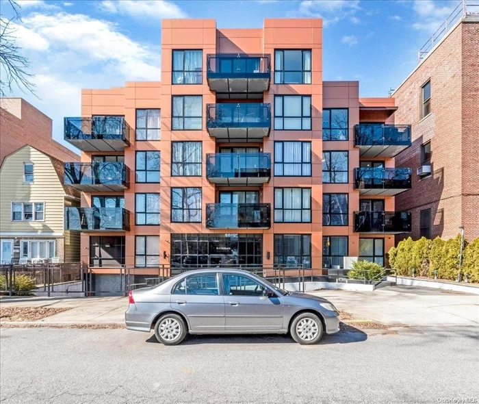 Light-filled sunny 2 bedrooms 2 baths condo located in the heart of Bayside with open concept kitchen and washer dryer in unit. Fitness Center in building. One block away from Bell Blvd & Northern Blvd, two blocks from LIRR.  Near shops, restaurants, and transportation. Tax abatement until 2028.