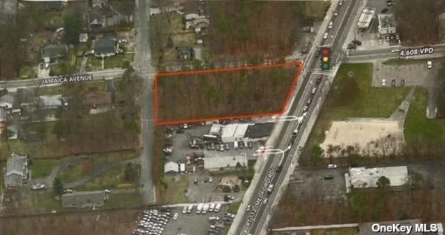 Prime Commercial Corner Parcel (.81 Acres) Rare favorable J2 Zoning. Approvals Included (- 2895 Sq. ft. Convenience Store /QSR or Retail). Signalized Hard Corner. Very high Daily Traffic / V.P.D. Commuter Corridor (- 23, 000 Cars Daily). Property is prime N/W Corner of Jamaica Ave and Rte.112. Roadway maintained by NYS D.O.T. - Route 112/Medford Ave is one of the highest density N/S Corridors in all Suffolk County. ** Possible Owner Financing