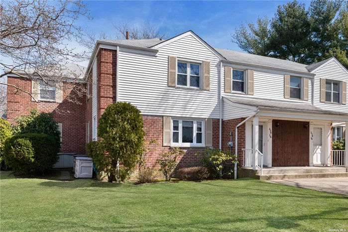 Rare Charming Duplex Garden Style Condo in Park Ridge. One Block away from Alley Pond Park, drenched in natural sun lights. Fully renovated in 2018. First Floor has updated modern kitchen with center island connecting the living and formal dining room. Laundry room and half bathroom offering the convenience. Second floor is featuring with a master bedroom with in-suit bathroom and additional 2 bedrooms and 1 full bathroom and a terrace. Beautiful oak hardwood floor throughout the apartment. Access to the Gym and Swimming pool. Close school and public transportation QM 5, QM 35, QM 8 express bus to Manhattan. Move in Condition, a MUST SEE