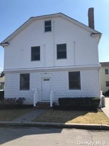 Freshly painted 1st floor apartment. Living Room, Eat in Kitchen, 2 Bedrooms, 1 Bath. Washer & Dryer in partially finished basement. 2 car parking in driveway.