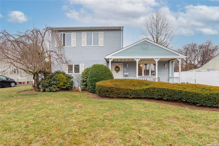 This one you have been waiting for. Walk into this well-maintained open concept Expanded Ranch, within the Plainedge School District. Main level features a Master Bedroom, with a private exit out to the oversized entertainers Deck & Yard. Two additional bedrooms, large kitchen with a formal dining room, separate living room, and a bonus family room/den. The 2nd floor has a Big Bedroom, Bathroom, Family Room and plenty of storage with not one, but two huge walk-in closets. This also has its own private entrance. There is also a detached 1.5 car garage. Come see this home today because it will be gone tomorrow! you do not want to miss this one!