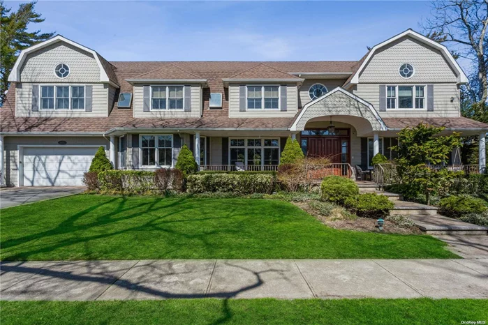 Move right in! Breath-taking Woodmere home over 7100 sqft of living space. Majestic entry foyer, chef&rsquo;s kitchen with island, 2 sinks, 2 dishwashers, and 2 ovens. Radiant heat, formal dining room, formal living room with fireplace, den, library, and office/bedroom. The second floor has a master en-suite with his/hers walk-in closets, 6 additional bedrooms, and 2.5 baths. Custom closets and radiant heat. Yard with in-ground pool, hot tub, brick pavers, and waterfall pond. 2 car garage, alarm, in-ground sprinklers, water filtration, and CAC. Lot Size 0.3168* acres. On a cul-de-sac, this home has it all !!!