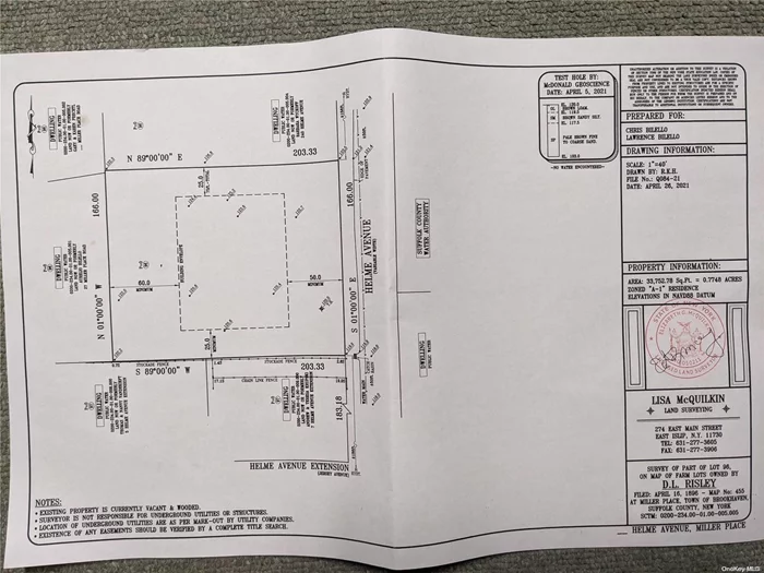 wooded flat lot in desirable miller place schools . right after (south of) grey/blue ranch #240 and across from #263 ACROSS FROM WATER AUTHORITY PROPERTY. PRIVACY GALORE. private block . beautiful neighborhood.