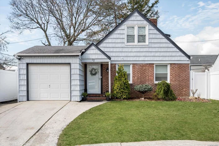 Beautiful 3 bedroom 2 full bath expanded cape is the last home on a lovely, dead-end block in West Hempstead, with Franklin Square schools. It&rsquo;s close to Echo Park, Halls Pond, shopping, houses of worship and Lirr. The first floor boasts a living room with beautiful hardwood floors that carry into the first floor bedroom, a nice size dinning area that opens up to the kitchen as well as a gorgeously renovated marble bath and and a heated sun room. Upstairs you&rsquo;ll find a king size primary bedroom, third bedroom and full bath. the full basement has ample storage and a great laundry closet. One car garage and spacious yard for playing and entertaining. Don&rsquo;t miss this wonderful opportunity!