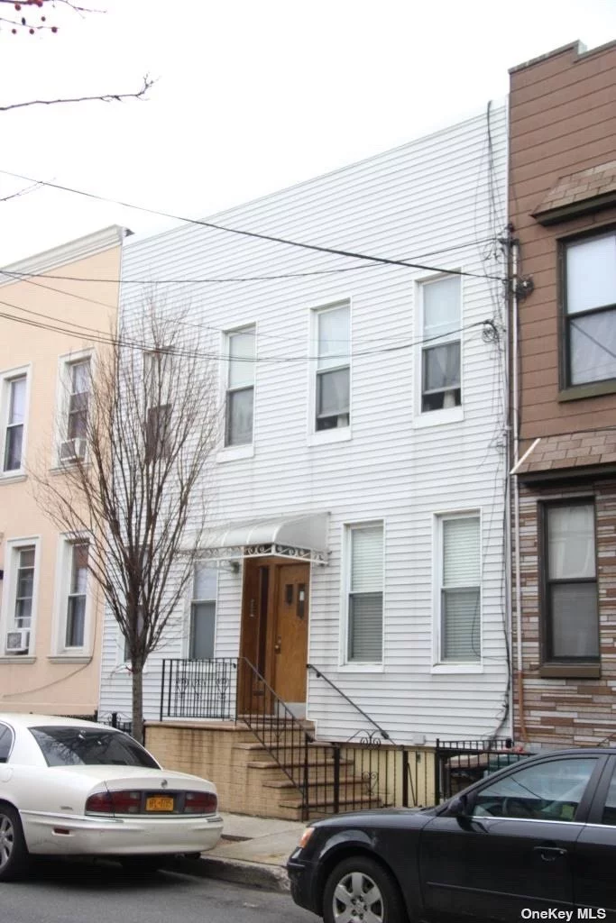 We are pleased to present this conveniently located 4 family home located in Ridgewood. Each apartment has 4 rooms, 2 bedrooms, and 1 full bath, full basement and private yard. Conveniently located to all.