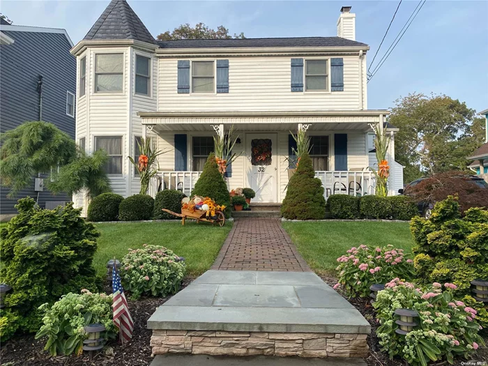 Beautifully manicured home with front porch, inground pool and patio in a private backyard and hardwood floors located in heart of Babylon Village. This house has a huge family room, two full baths, two large bedrooms, and gas fireplace.  It is close to public transportation, great shops, great restaurants and one hour to NYC via LIRR! Come make this house your next home and enjoy the parklike setting and convenience of being close to shopping, restaurants, and public transportation.