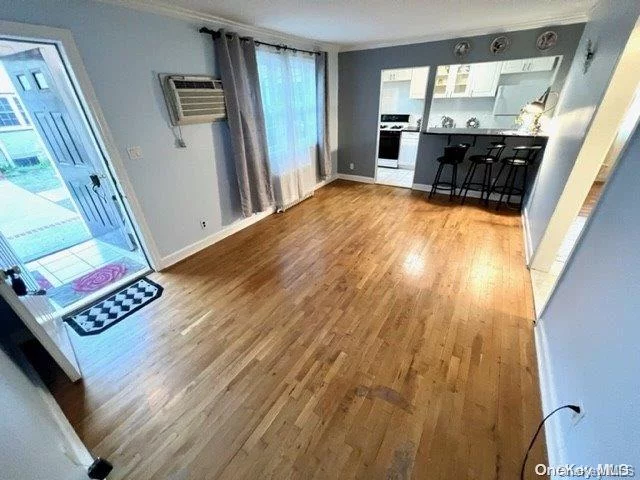 NO BOARD INTERVIEW !!! dog 50lbs less ok . sublet after 2 years allows . as low as 10% downpayment allows with DTI 25% or 3 x annul debts . COOP Garden apartment , lower 2 Bedrooms , open kitchen concept , Freshly painted & Great move in condition , BBQ sitting area , flower garden in front yard .inner courtyard . Corner unit 3 exposures , a lots of natural lights. Best location of Oakland Garden , blocks away from shopping center , all in walk distance . Bus Q27 to Flushing , QM5/8/35 to NYC . school district # 26 . NO FLIP TAX!!!