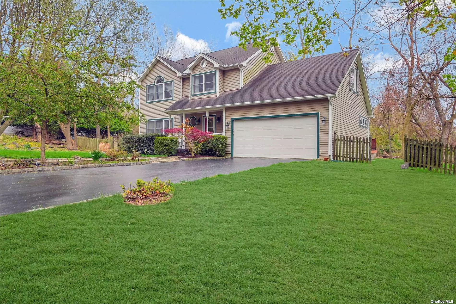 Tranquility Lives Here In Wading River And So Can You Too! This 20yr Young Colonial With Large Foyer Offers 4BR, 2.5BA With Hardwood Flooring Throughout 1st Level, CAC, Kitchen With 2 Wall Ovens As Well As A Gas Jenn Air Cooktop. Master Suite Has A Generously Sized Bathroom. Tons Of Natural Light Hill This Home! Full Basement To Make Your Own. Lots Of Birds & Wildlife To Gaze At While You Relax On The Back Deck. Close To Vineyards, Farms, & LI Sound. Also Part Of Herod Point Beach Association With Private Beach Just Down The Road. * Seller Willing To Leave Furniture Should Buyer Be Interested