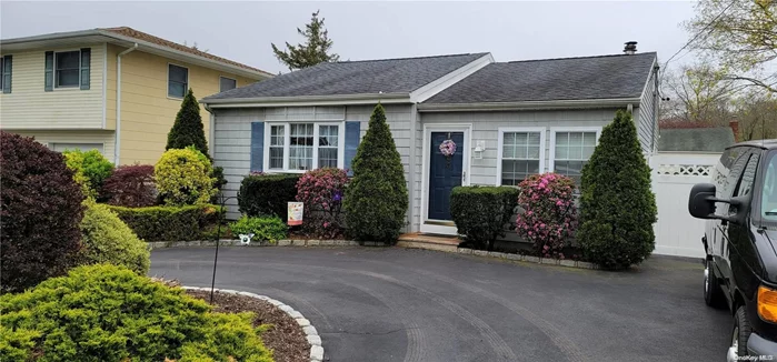 Small Cute Updated House, Turn-Key, Central Air, Fenced yard, Big Deck, Circular driveway, Dead End, Hauppauge Schools, and super low taxes $4925 without STAR.