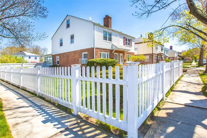 Just arrived- totally renovated from to top bottom- This gorgeous semidetached corner home sitting on lot 30 x 100 with zoning R3-1 which allow you to convert to 2 family house or extension ( consult with Architect ) house has been upgraded with new kitchen, bathrooms, floors, boiler, water heater. Must see to appreciate . Convenient to School, Peck Park, shopping, transportation- Q 31, Q 17, & Q 88.