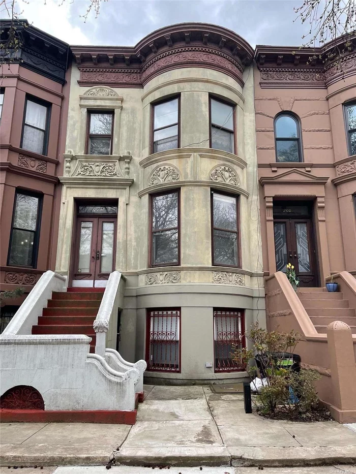 Beautiful 2 Family 4 Bedroom Duplex over 1 bedroom Apartment, situated in the heart of Prospect Lefferts Garden Historic District. The Home Blends exceptional Craftmanship and Details.