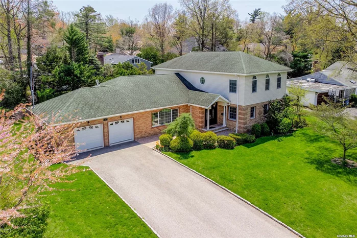 Welcome to this Diamond Condition Expanded Ranch Built in 2008, Formal Living Room with Gas Burning Fireplace, Dining Room, Kitchen EIK, Family Room, Powder Room and Two Bedrooms (One Bedroom Used as an Office) Sharing an en-suite bathroom on the first floor.2nd Floor: Master Suite with Designer Bath/Jacuzzi and Two Additional Bedrooms with en-suite bathrooms. Finished Basement with Lots of Closets & Storages. A detached 2 cars garage with deep driveway. Great Neck South school, Enjoy Lake Success Country Club Community with Olympic Pool, Kiddy Pool, 11 Tennis Courts, Sports Courts, 18 Hole Golf Course, Private Gym & Police.