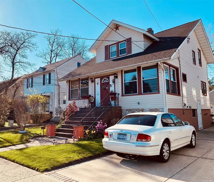 Welcome to this beautiful Cape In The Heart Of Freeport. 3 Bedrooms 2 Baths, Porch, Kitchen Renovated, Formal Dining Room, Full Finished Basement W/Entertainment Area And Laundry