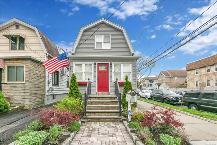 At last! The Maspeth home you&rsquo;ve been searching for! This Turn-Key Gem ticks all of the boxes! Set on a corner lot this home truly has it all. A rare opportunity to purchase an immaculate, remodeled home with meticulous attention to detail. Crown Moulding, recessed lighting and hardwood floors greet you upon entry. The main floor consists of a living room, with electric fireplace, formal dining room, gourmet chef&rsquo;s eat-in-kitchen awaits; a lovely space, extremely well-thought out featuring stainless steel appliances, modern cabinet, granite counters & farm sink optimizing every bit of space. The 1st floor has a full modern bathroom with a full tub & rain shower head. The second-level has two bedrooms. The primary also has an electric fireplace for those cold winter nights! The basement has a family room perfect for game night & laundry room as well. The private fenced yard has access to the detached 1 car garage. This home is Priced to Sell! Call today for an appointment!