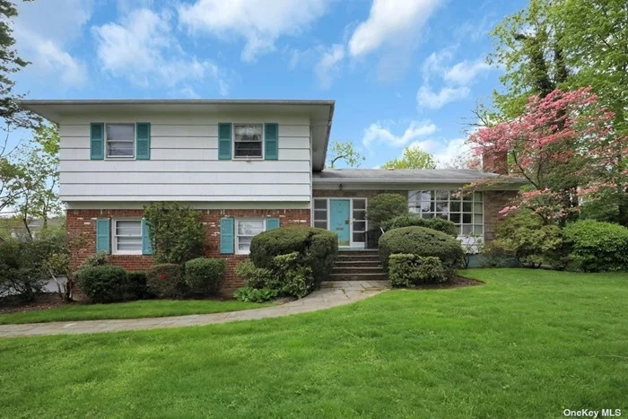 This peaceful oasis is ideally situated midblock on a quiet tree lined street in the Village of Kensington, close to LIRR, shopping and parks.  Home has been maintained in excellent condition. South facing, infused with natural light, the home has a cathedral ceiling in living room with wood burning fireplace, gas heat, CAC and over sized formal dining room. Property size is 120 by 110 with mature landscaping for privacy. 5 full bedrooms and 3 full baths plus den and basement. Village has private pool, private police and residents get full park district privileges.