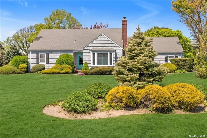 Wide line expandable farm ranch with beautiful views of the Great South Bay in Magoun Landing. Backyard has serene, parklike grounds and is beautifully landscaped. Full exp attic with flooring. Large living room with fireplace. Crawl has cement floor. This home has great potential with a terrific location. Bring your creativity and imagination!