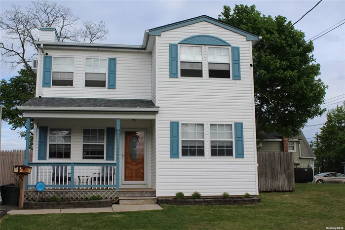 Beautiful 3 Bedroom 1.5 Bath Colonial in the Village of Lindenhurst. This home Has A Formal Dining Room, Eat In Kitchen and Beautiful Yard For Entertaining. Gas Heat and Cooking. Enjoy The Beautiful Downtown Shops and Restaurants.