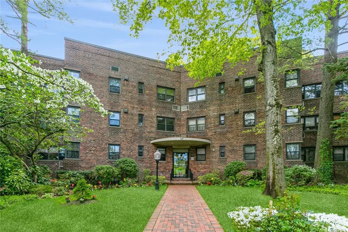 A Corner, Sunny, 2 Br Converted To 3 Br, W/2 Full Baths Co-Op. This Unit Has A Balcony And Rooms With Windows Facing A Private Courtyard Away From Street Noise. Kitchen With Granite Counters , Stainless Steel Appliances and 5 Stage Reverses Osmosis filtration system. Lots Of Closet Space. 2 Blocks To LIRR & Bus Station. Short Distance To Shopping/Restaurants. Easy Street Parking And Indoor Parking Available On A Waiting List. Zoned To Great Neck South Schools. Lakeville Elementary. Cat-Friendly Building.