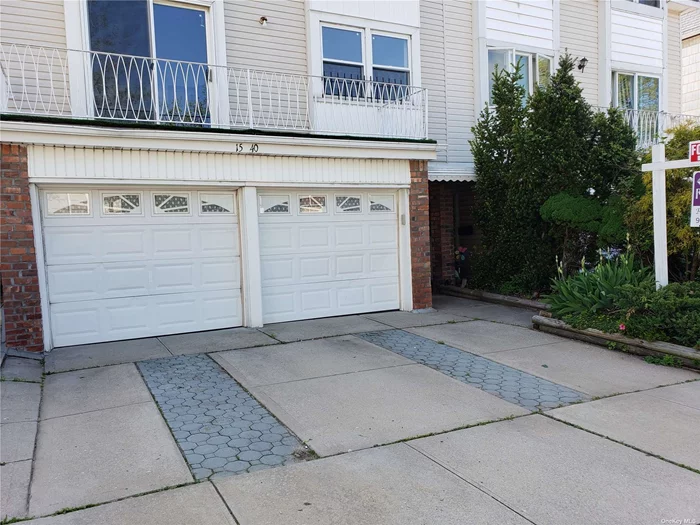 RENOVATED 2 CAR GARAGE + 2 PARKING IN FRONT OF THE GARAGE+ HUGE DECK ON BACK YARD + TERRACE FROM MBR. BY FORT TOTTEN, BY THE BAY, BAYTERRACE SHOPPING CENTER, QM2 TO MANHATTAN, Q13 TO LIRR Q16 TO FLUSHING